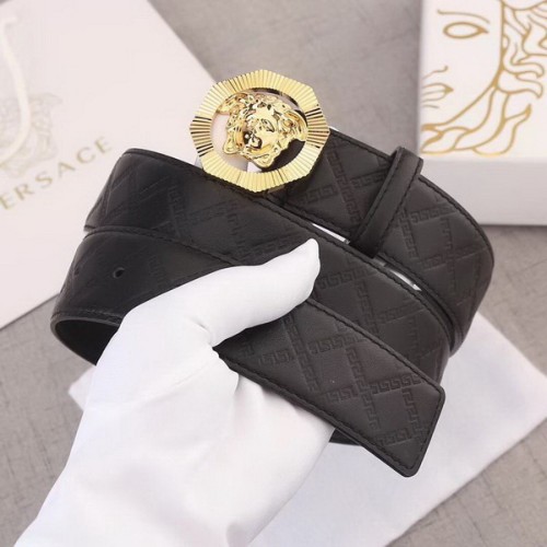 Super Perfect Quality Versace Belts(100% Genuine Leather,Steel Buckle)-250