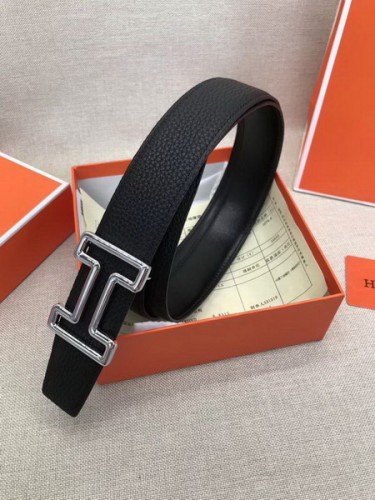 Super Perfect Quality Hermes Belts(100% Genuine Leather,Reversible Steel Buckle)-562