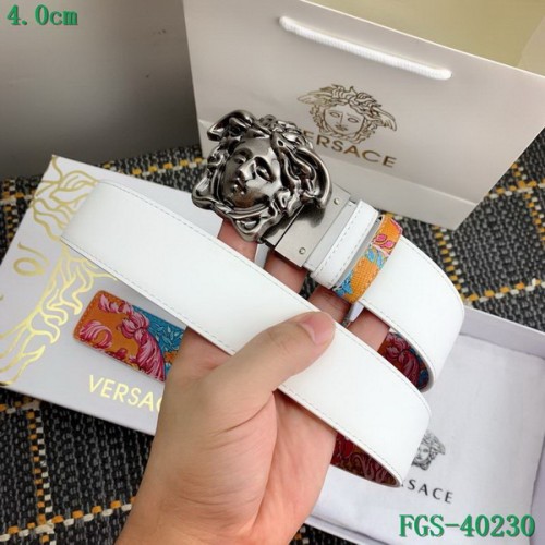 Super Perfect Quality Versace Belts(100% Genuine Leather,Steel Buckle)-800