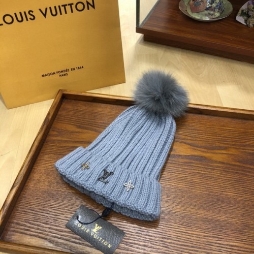 LV Wool Cap Scarf AAA-049