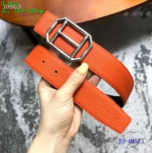 Super Perfect Quality Hermes Belts(100% Genuine Leather,Reversible Steel Buckle)-725