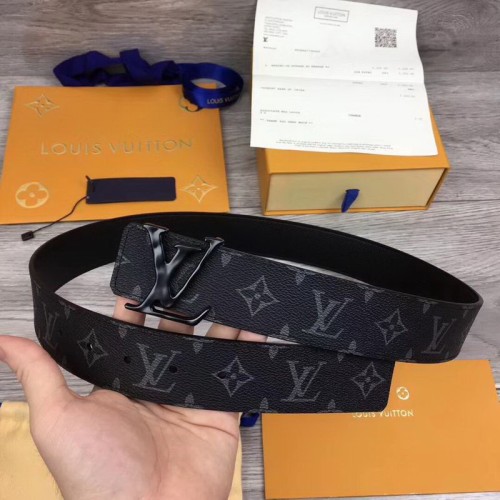 Super Perfect Quality LV Belts(100% Genuine Leather Steel Buckle)-1603