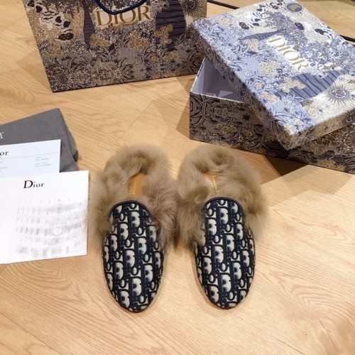 Dior women slippers 1：1 quality-048