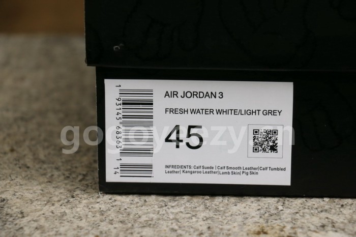Authentic Air Jordan 3 Kaws