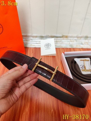 Super Perfect Quality Hermes Belts(100% Genuine Leather,Reversible Steel Buckle)-316