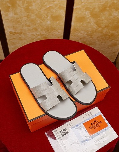 Hermes men slippers AAA-091(38-44)