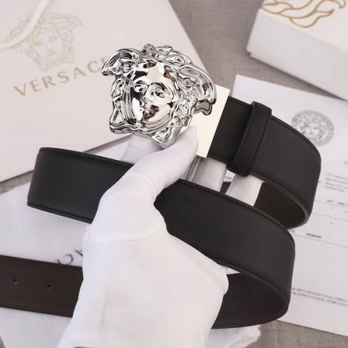Super Perfect Quality Versace Belts(100% Genuine Leather,Steel Buckle)-478