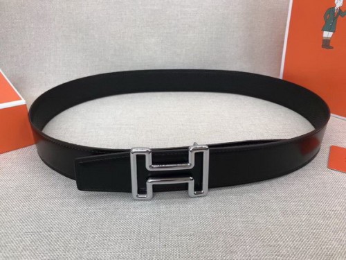 Super Perfect Quality Hermes Belts(100% Genuine Leather,Reversible Steel Buckle)-564