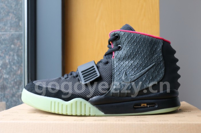 Authentic Nike Air Yeezy 2 “Solar Red”