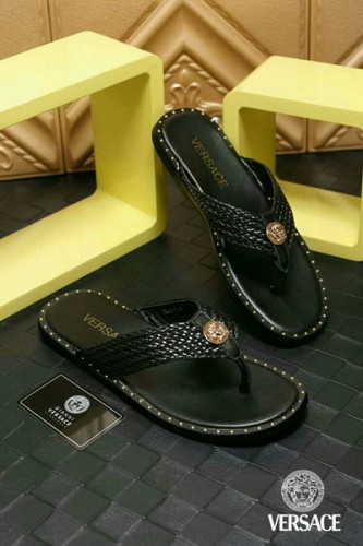 Versace men slippers AAA-256