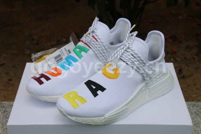 Authentic AD Human Race NMD x Pharrell Williams White