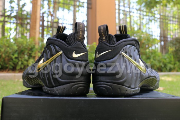 Authentic Nike Air Foamposite Pro “Black Metallic Gold”