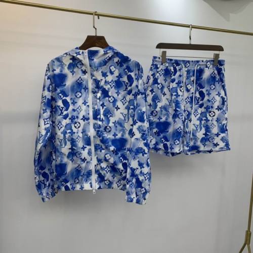 LV short sleeve men suit-040(M-XXL)