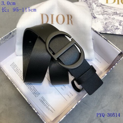 Super Perfect Quality Dior Belts(100% Genuine Leather,steel Buckle)-729