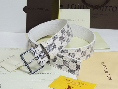Super Perfect Quality LV Belts(100% Genuine Leather Steel Buckle)-4192