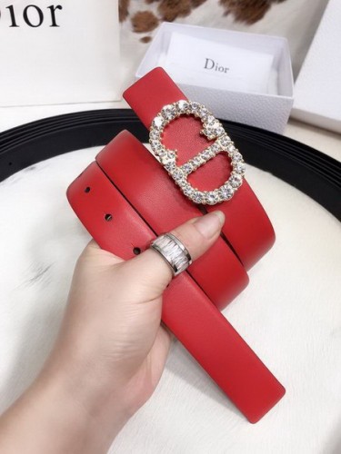 Super Perfect Quality Dior Belts(100% Genuine Leather,steel Buckle)-591