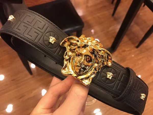 Super Perfect Quality Versace Belts(100% Genuine Leather,Steel Buckle)-764