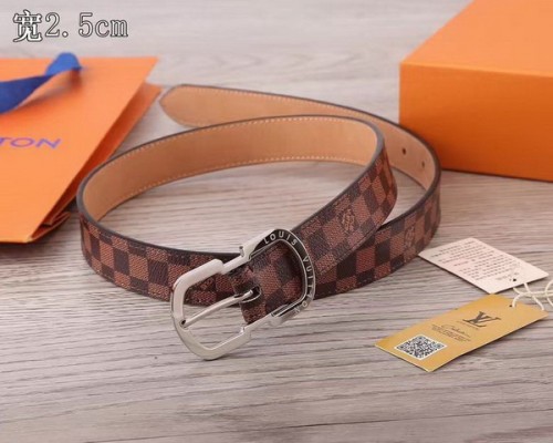Super Perfect Quality LV Belts(100% Genuine Leather Steel Buckle)-4333