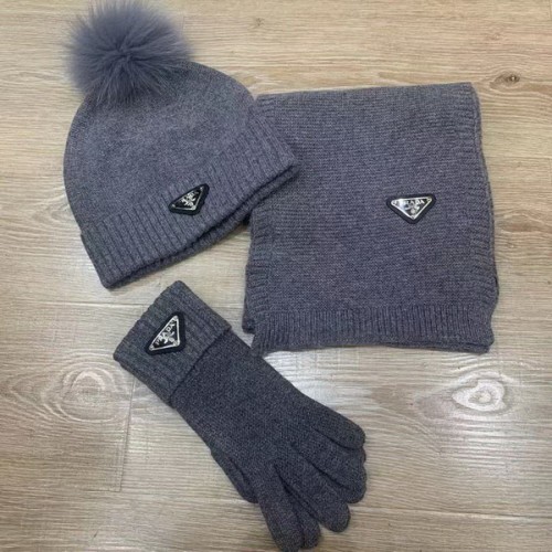 Prada Wool Cap Scarf AAA-105