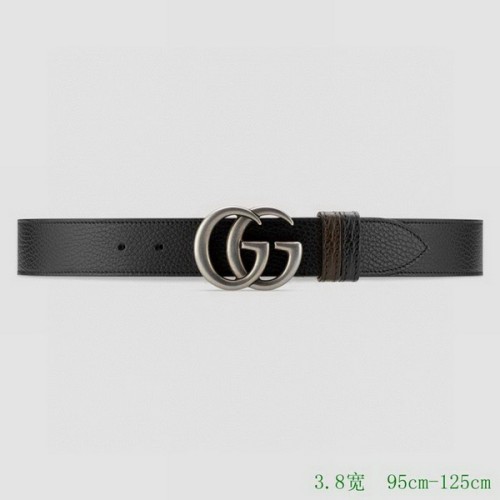 Super Perfect Quality G Belts(100% Genuine Leather,steel Buckle)-2813