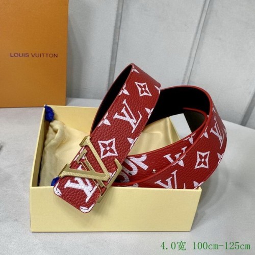 Super Perfect Quality LV Belts(100% Genuine Leather Steel Buckle)-2911