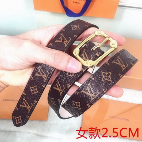 Super Perfect Quality LV Belts(100% Genuine Leather Steel Buckle)-4343