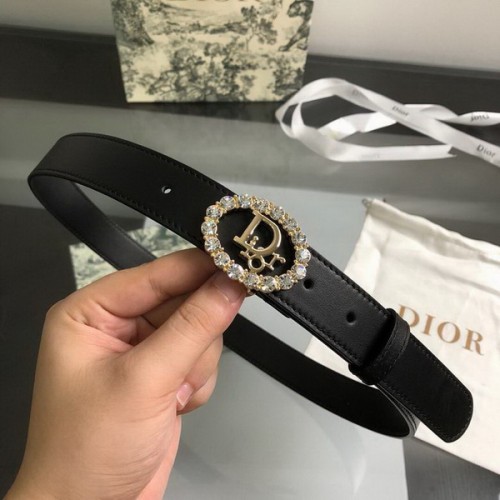 Super Perfect Quality Dior Belts(100% Genuine Leather,steel Buckle)-573