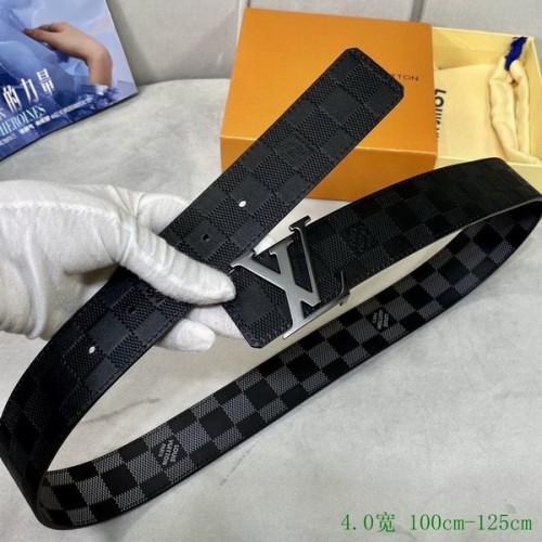 Super Perfect Quality LV Belts(100% Genuine Leather Steel Buckle)-2787