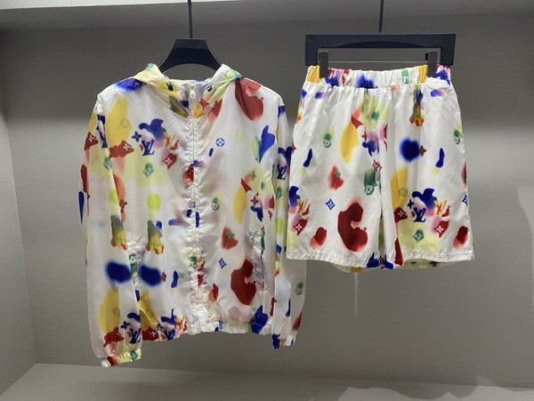 LV short sleeve men suit-112(S-XL)