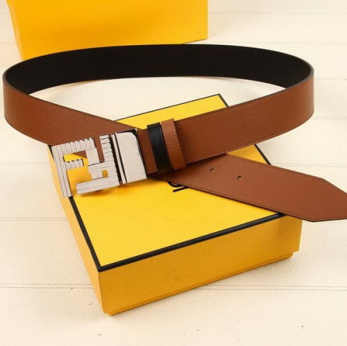 Super Perfect Quality FD Belts(100% Genuine Leather,steel Buckle)-409