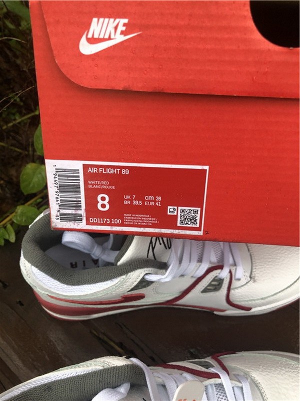 Authentic Nike Air Flight 89 “Team Red”