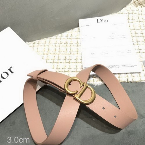 Super Perfect Quality Dior Belts(100% Genuine Leather,steel Buckle)-571