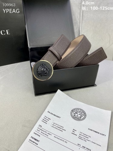 Super Perfect Quality Versace Belts(100% Genuine Leather,Steel Buckle)-920