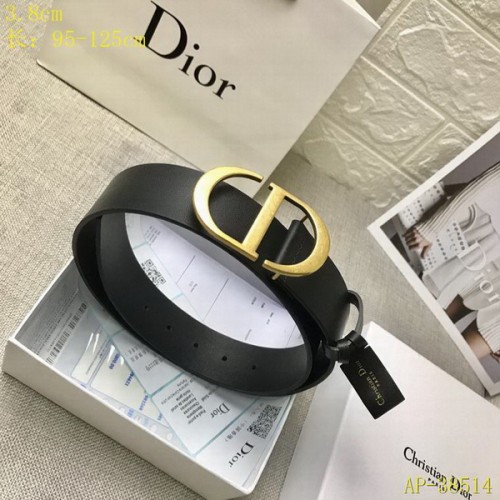 Super Perfect Quality Dior Belts(100% Genuine Leather,steel Buckle)-793