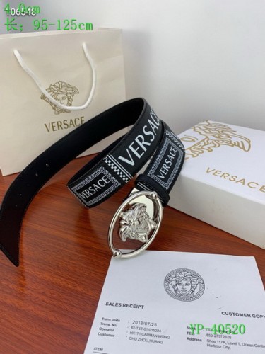 Super Perfect Quality Versace Belts(100% Genuine Leather,Steel Buckle)-1082