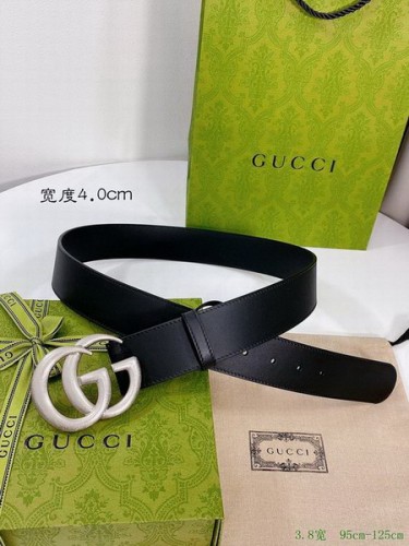 Super Perfect Quality G Belts(100% Genuine Leather,steel Buckle)-3620