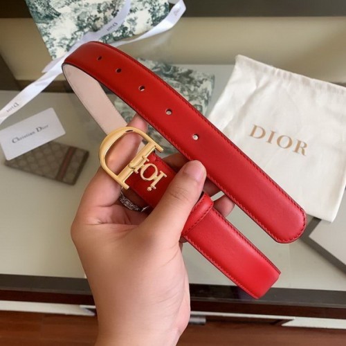 Super Perfect Quality Dior Belts(100% Genuine Leather,steel Buckle)-567