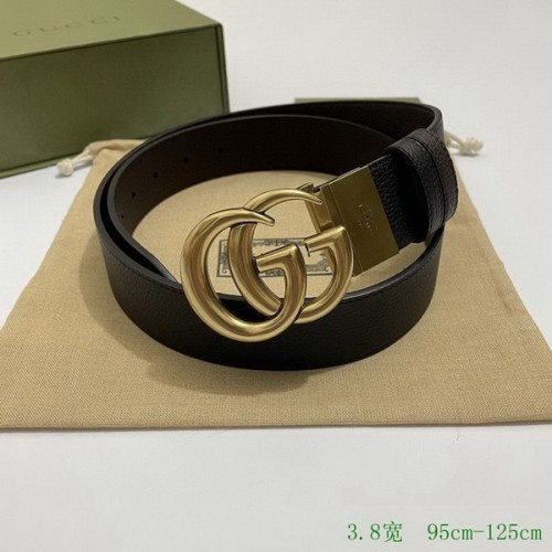 Super Perfect Quality G Belts(100% Genuine Leather,steel Buckle)-2809