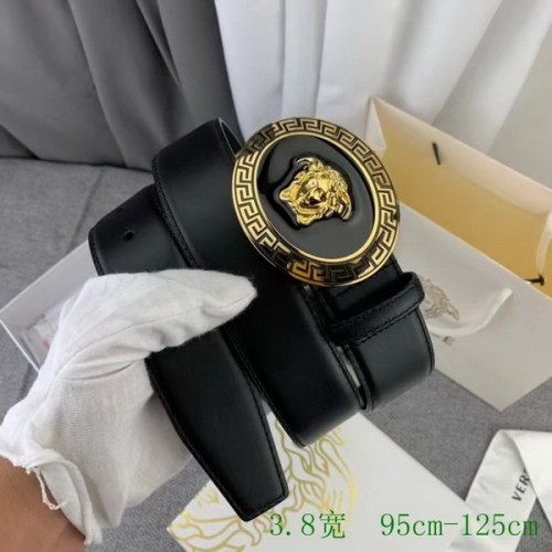 Super Perfect Quality Versace Belts(100% Genuine Leather,Steel Buckle)-1307