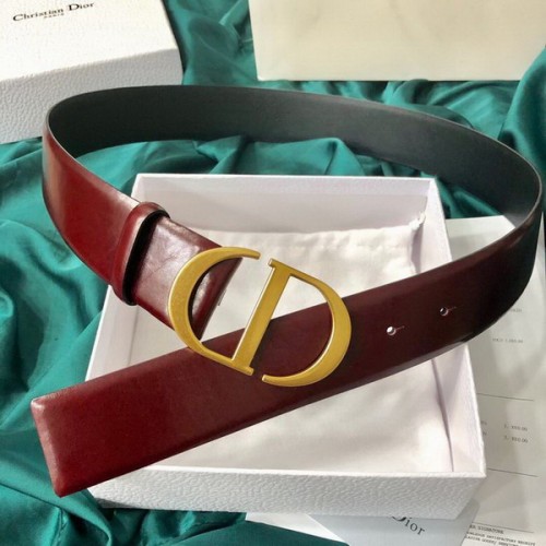 Super Perfect Quality Dior Belts(100% Genuine Leather,steel Buckle)-785
