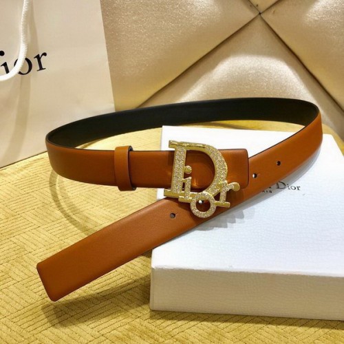 Super Perfect Quality Dior Belts(100% Genuine Leather,steel Buckle)-617