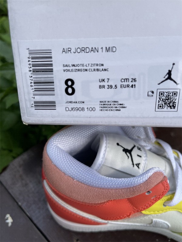 Authentic Air Jordan 1 Mid “To My First Coach”