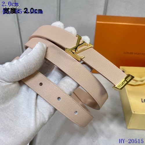 Super Perfect Quality LV Belts(100% Genuine Leather Steel Buckle)-4261