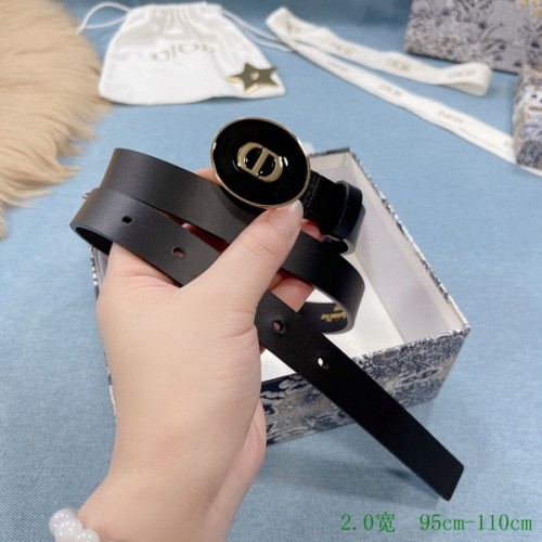 Super Perfect Quality Dior Belts(100% Genuine Leather,steel Buckle)-900