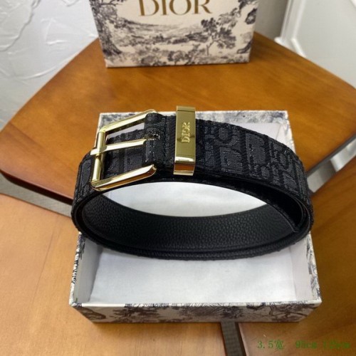 Super Perfect Quality Dior Belts(100% Genuine Leather,steel Buckle)-474