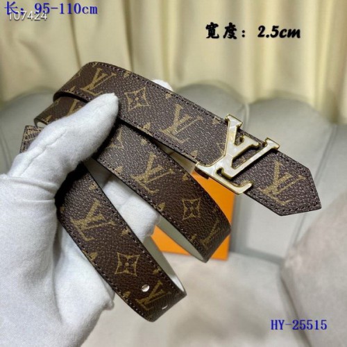 Super Perfect Quality LV Belts(100% Genuine Leather Steel Buckle)-4298