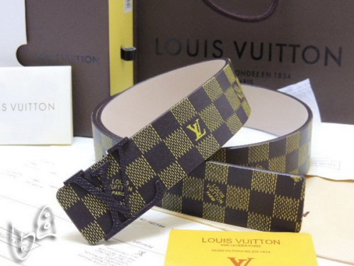 Super Perfect Quality LV Belts(100% Genuine Leather Steel Buckle)-4213