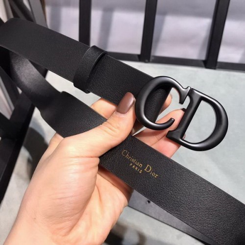 Super Perfect Quality Dior Belts(100% Genuine Leather,steel Buckle)-586