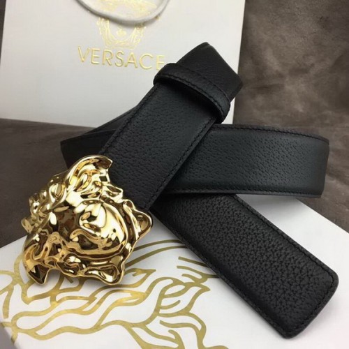 Super Perfect Quality Versace Belts(100% Genuine Leather,Steel Buckle)-611