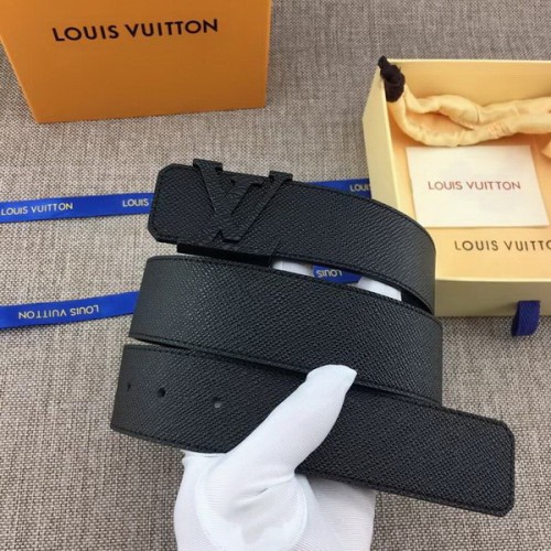 Super Perfect Quality LV Belts(100% Genuine Leather Steel Buckle)-3778